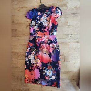 Betsey Johnson Colorful Floral Dress
